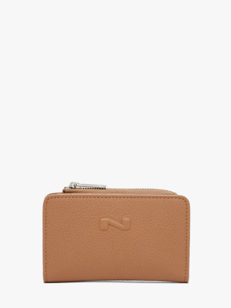 Zipped Leather Original N Card Wallet Nathan baume Brown original n 218N