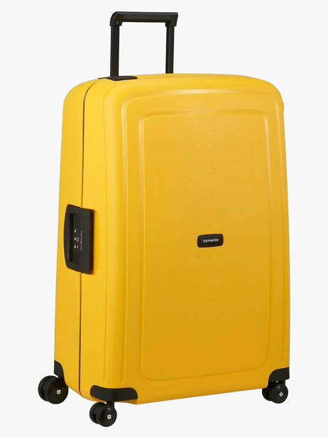 Valise Rigide S'cure Samsonite Jaune s'cure 10U002 vue secondaire 2