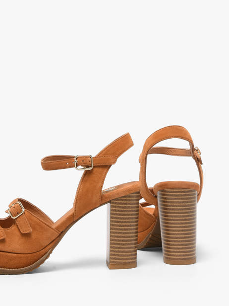 Pumps Jouta In Leather Mam'zelle Orange women CSG1H31 other view 2