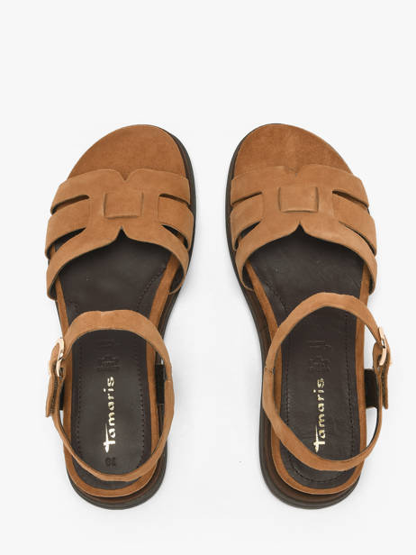 Sandales En Cuir Tamaris Marron women 46 vue secondaire 3