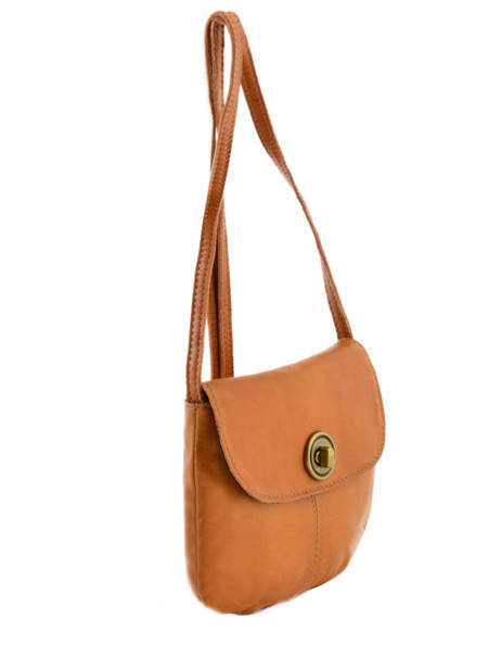 Sac BandouliÃ¨re Totally Royal Cuir Pieces Marron totally royal 17055353 vue secondaire 3