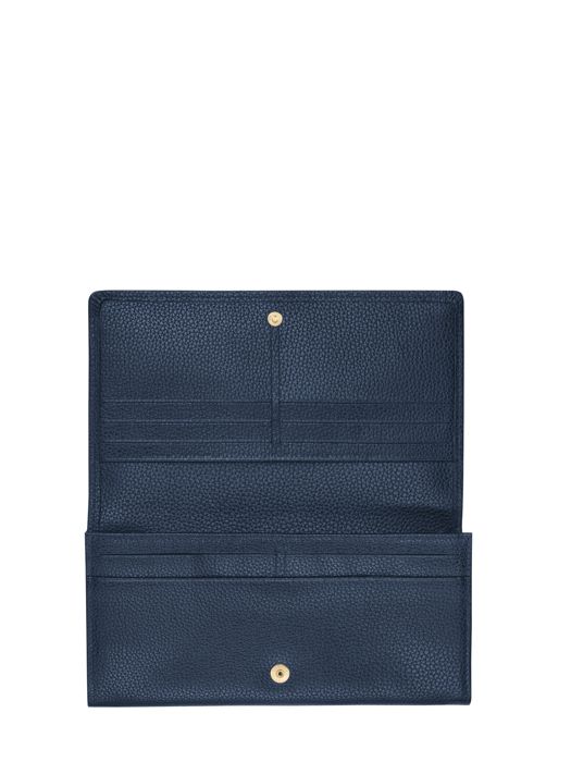 Longchamp Le foulonnÃ© Portefeuilles Bleu
