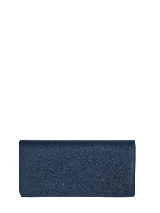 Longchamp Le foulonnÃ© Portefeuilles Bleu