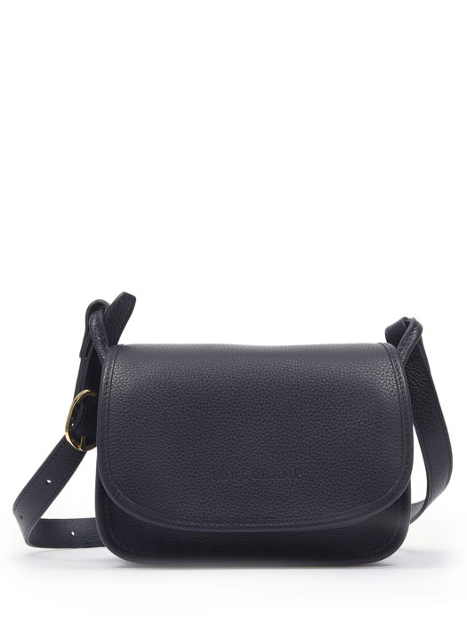 Longchamp Le foulonné Sacs porté travers Bleu