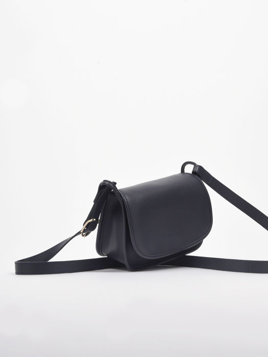 Longchamp Le foulonné Sacs porté travers Bleu