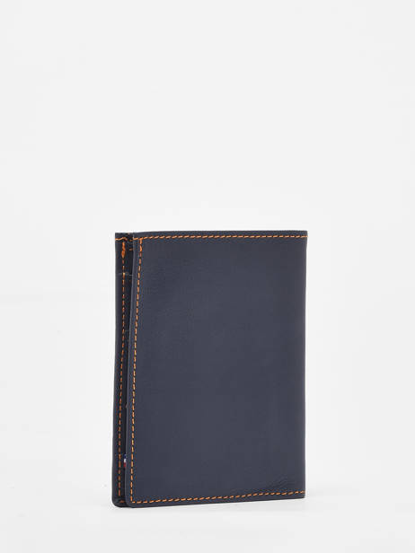 Portefeuille Porte-monnaie Paris Cuir Etrier Bleu paris EPAR142 vue secondaire 2