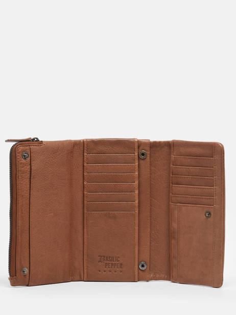 Porte-monnaie Smart Cuir Basilic pepper Beige smart BSMA97 vue secondaire 1