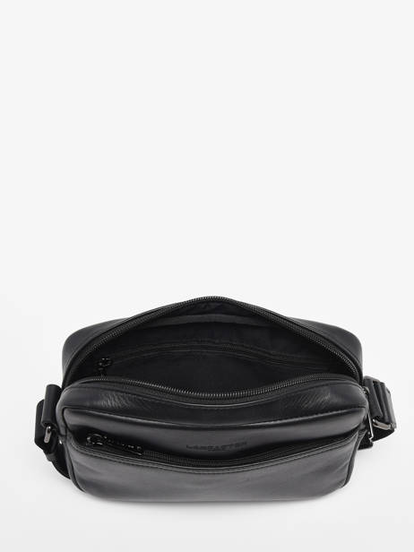Sac BandouliÃ¨re Lancaster Noir soft vintage homme 33 vue secondaire 3