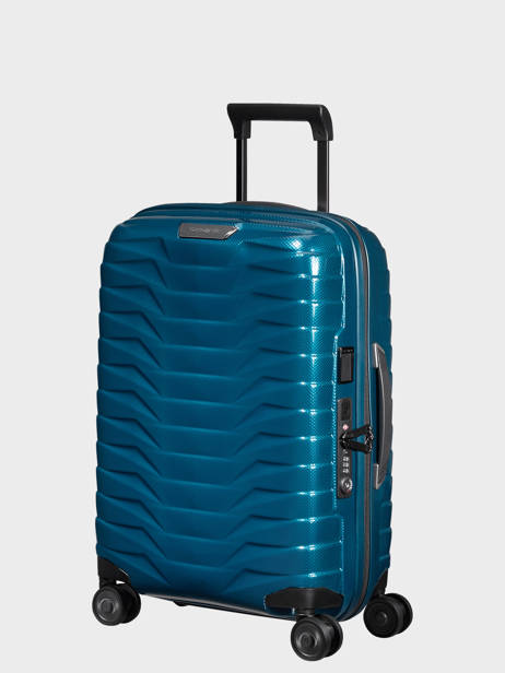 Expandable Cabin Luggage Samsonite Blue proxis 140087 other view 1