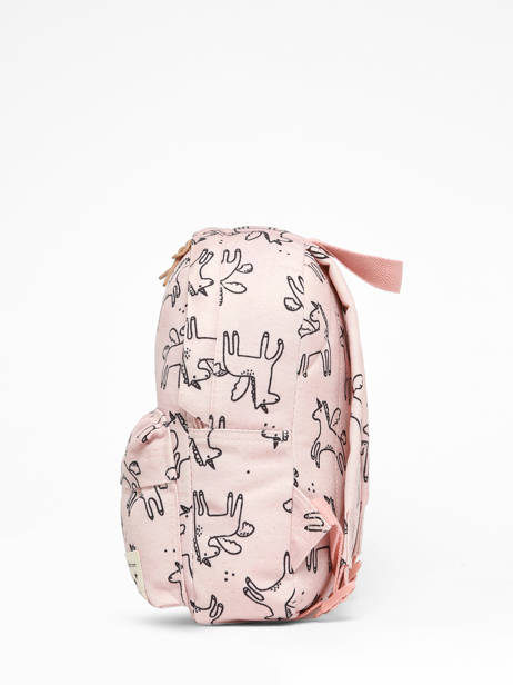 Mini Sac Ã  Dos Kidzroom Rose paris beasties 3379 vue secondaire 2