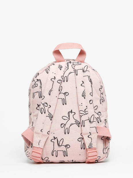 Mini Sac Ã  Dos Kidzroom Rose paris beasties 3379 vue secondaire 4