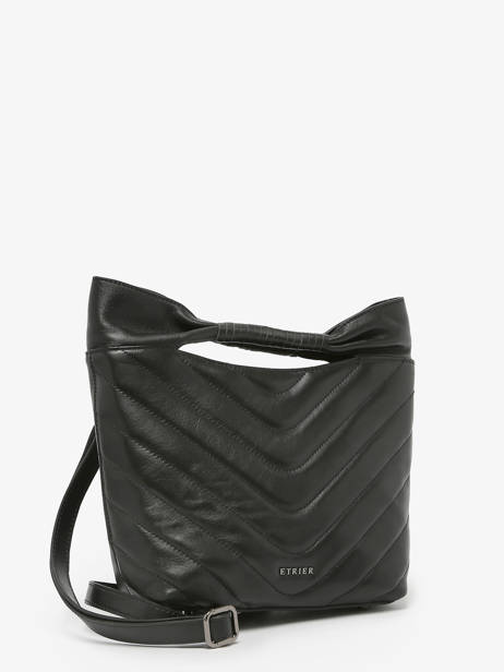 Sac BandouliÃ¨re Rafale Cuir Etrier Noir rafale ERAF042M vue secondaire 2
